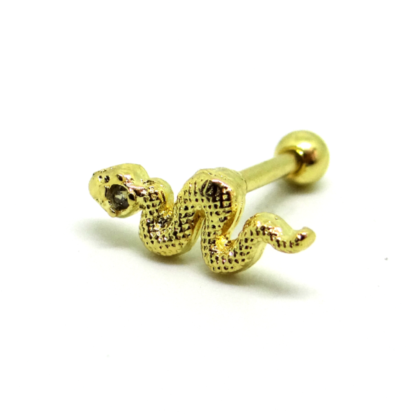Mini Barbell Banhado Cobra